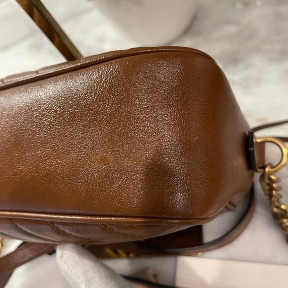 Authentic Gucci Marmont Brown - Picture 7 of 14